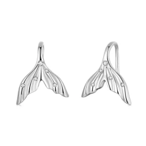 PANDORA Stijl Fishtail oorbellen - SCE1807 (afbeelding voor) PANDORA Stijl Fishtail oorbellen - SCE1807