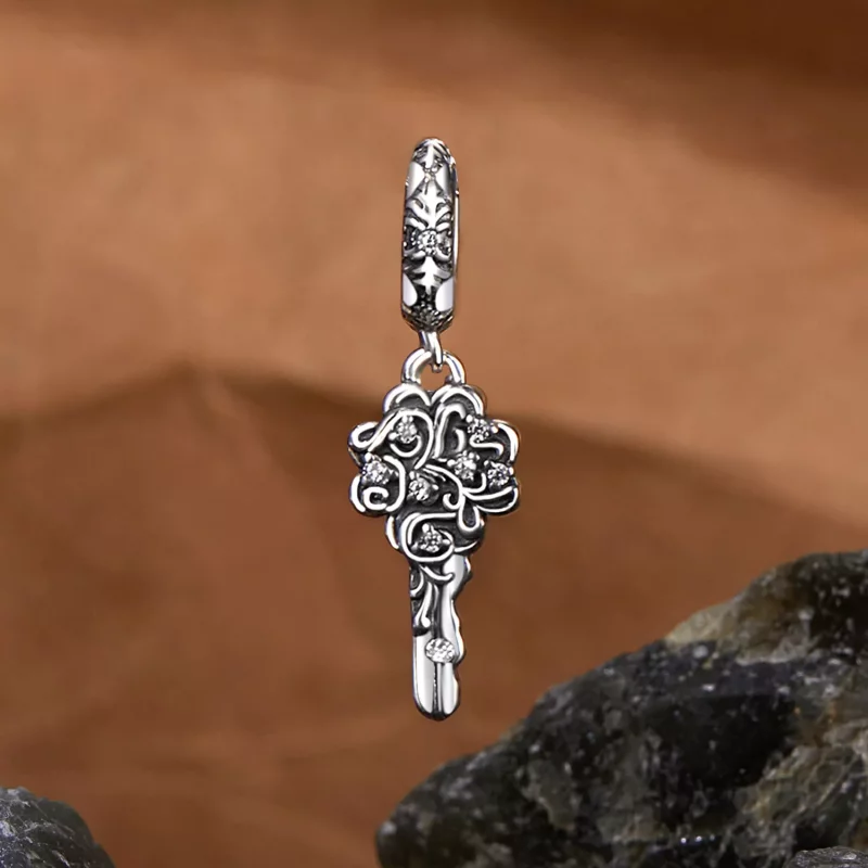 (afbeelding voor) PANDORA-stijl gelukssleutelhanger - SCC2850 - Bekijken 2