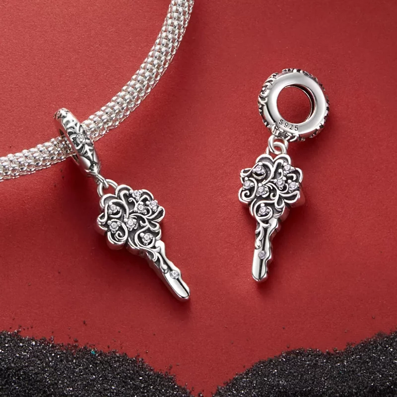 (afbeelding voor) PANDORA-stijl gelukssleutelhanger - SCC2850 - Bekijken 4