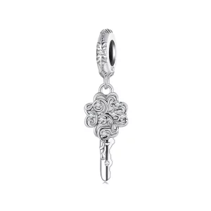 (afbeelding voor) PANDORA-stijl gelukssleutelhanger - SCC2850