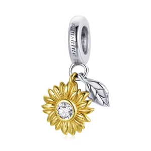 (afbeelding voor) PANDORA Stijl Glanzende zonnebloem - BSC462