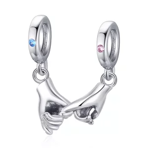 (afbeelding voor) PANDORA Stijl Hand in hand overeenkomst - BSC505