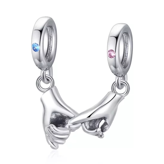(afbeelding voor) PANDORA Stijl Hand in hand overeenkomst - BSC505