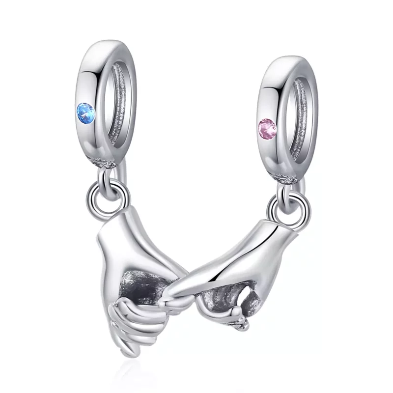 (afbeelding voor) PANDORA Stijl Hand in hand overeenkomst - BSC505