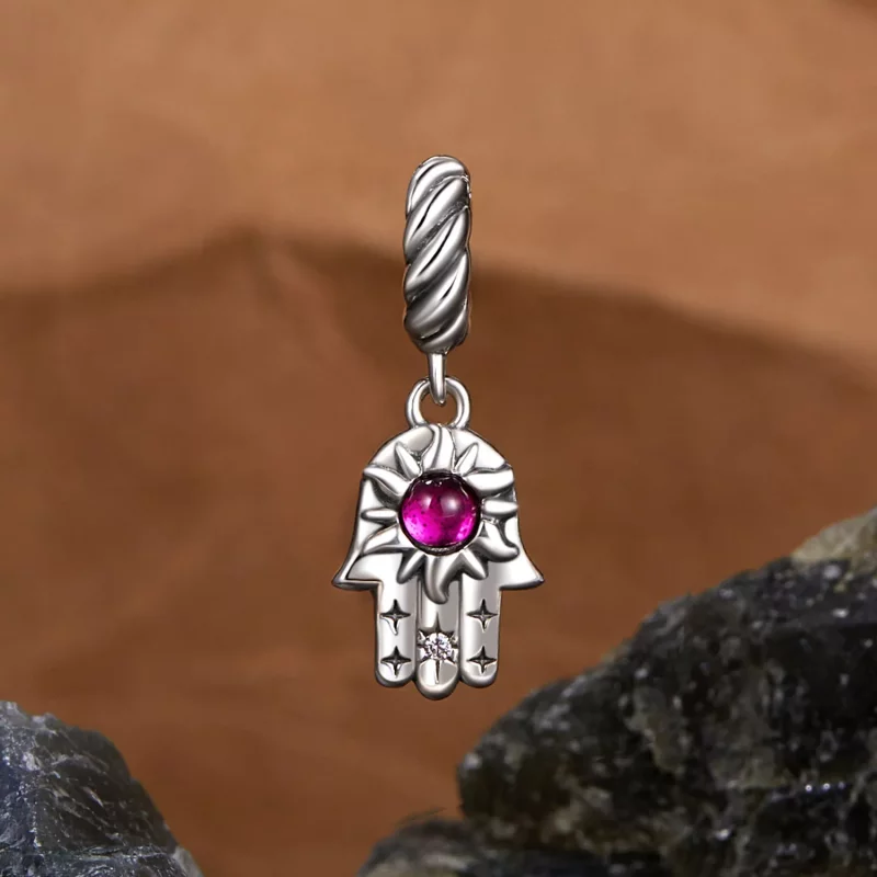 (afbeelding voor) PANDORA Stijl Hand van Fatima Hanger - SCC2848 - Bekijken 2