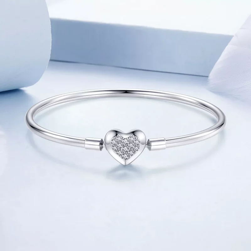 (afbeelding voor) PANDORA Stijl Hart Basis Armband - BSB192 - Bekijken 4