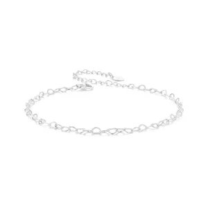 PANDORA Stijl Hart Enkelbandje - BST007 (afbeelding voor) PANDORA Stijl Hart Enkelbandje - BST007