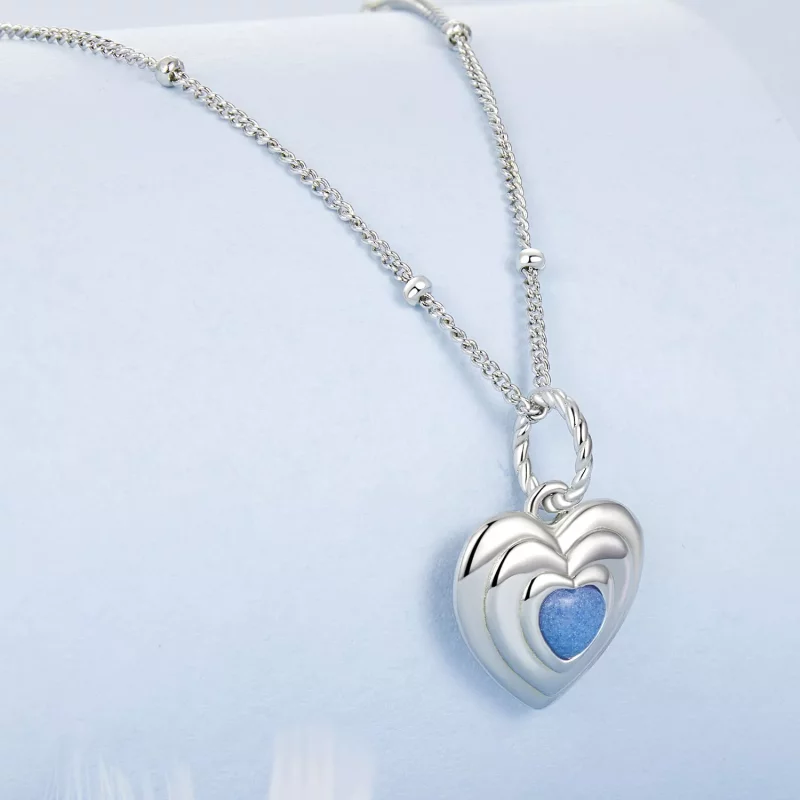 (afbeelding voor) PANDORA Stijl Hart ketting - BSN375 - Bekijken 2
