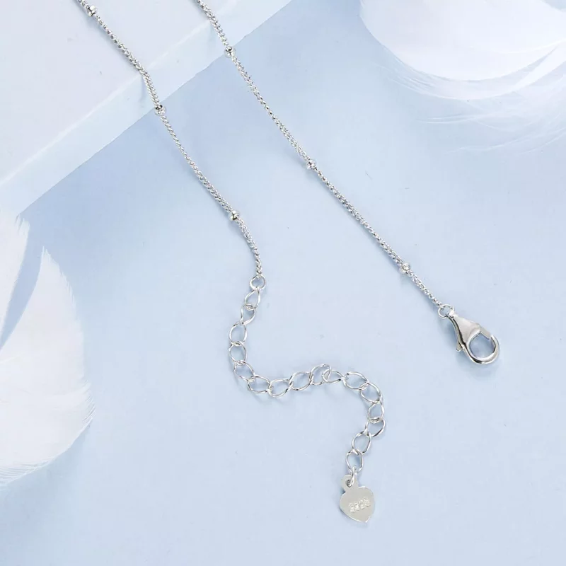(afbeelding voor) PANDORA Stijl Hart ketting - BSN375 - Bekijken 4