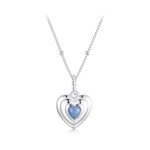 PANDORA Stijl Hart ketting - BSN375 (afbeelding voor) PANDORA Stijl Hart ketting - BSN375