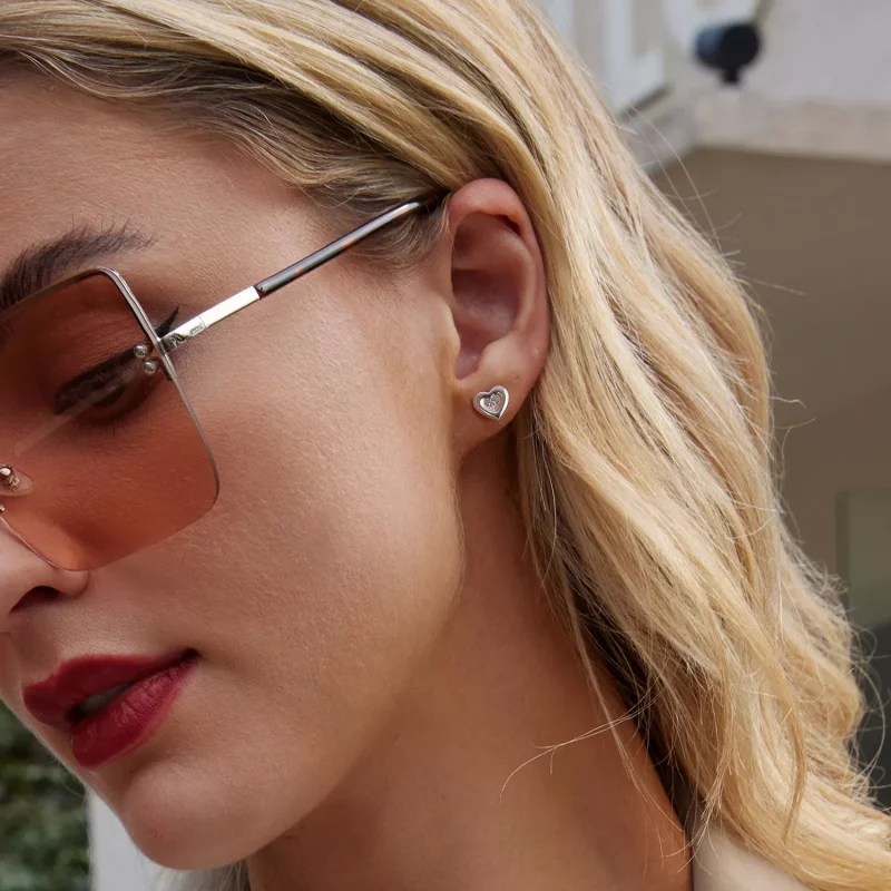 (afbeelding voor) PANDORA Stijl Hart Starburst Oorbellen - BSE1045 - Bekijken 7