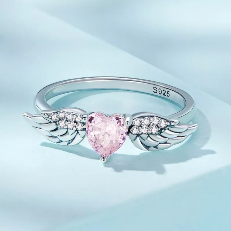(afbeelding voor) PANDORA Stijl Hart Vleugels Ring - SCR874 - Bekijken 8