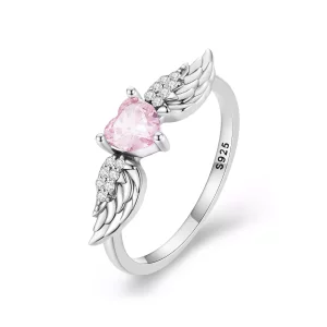 PANDORA Stijl Hart Vleugels Ring - SCR874 (afbeelding voor) PANDORA Stijl Hart Vleugels Ring - SCR874