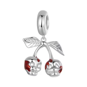 PANDORA Stijl Kers Schedel Hanger - SCC2904 (afbeelding voor) PANDORA Stijl Kers Schedel Hanger - SCC2904