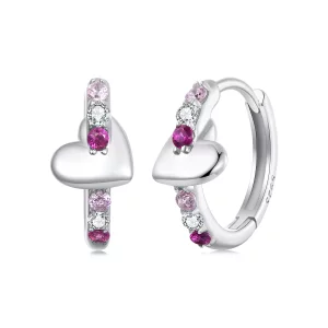 PANDORA Stijl Kleurrijke hart oorbellen - BSE1049 (afbeelding voor) PANDORA Stijl Kleurrijke hart oorbellen - BSE1049