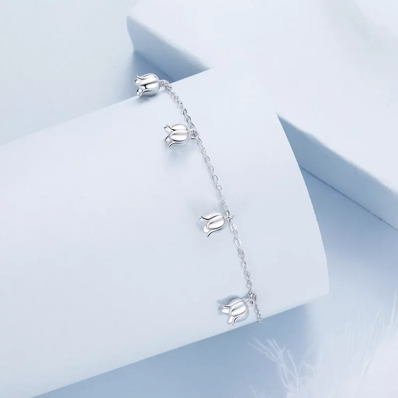 (afbeelding voor) PANDORA-stijl Lelietje-van-dalen-armband - BSB183 - Bekijken 2