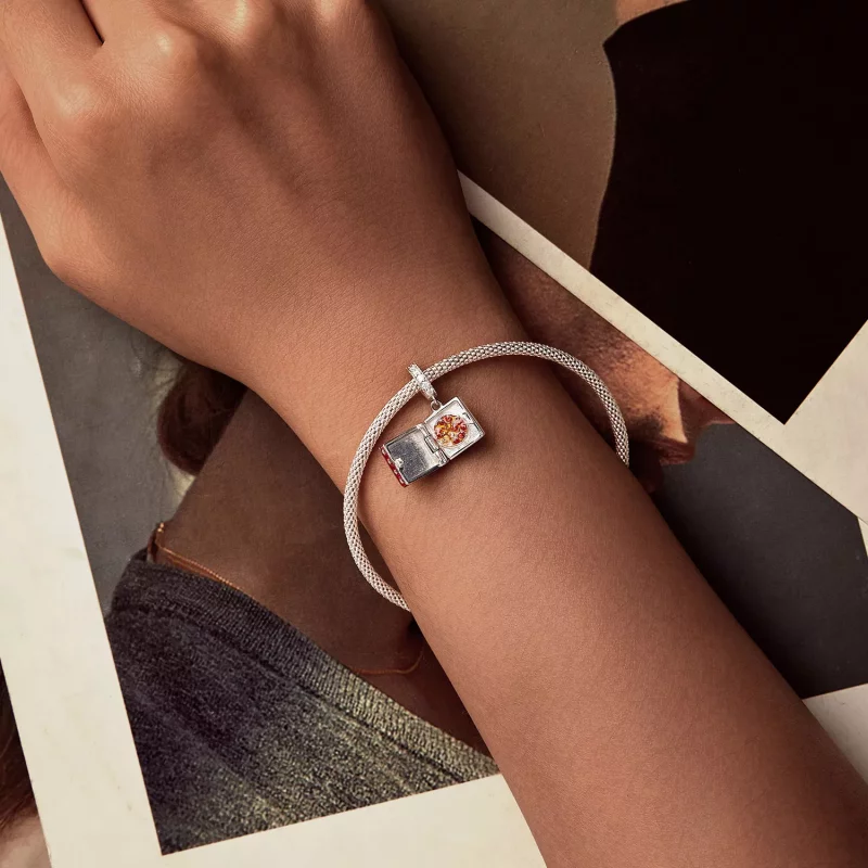 (afbeelding voor) PANDORA Stijl Leuke Pizza Hanger - SCC2841 - Bekijken 7