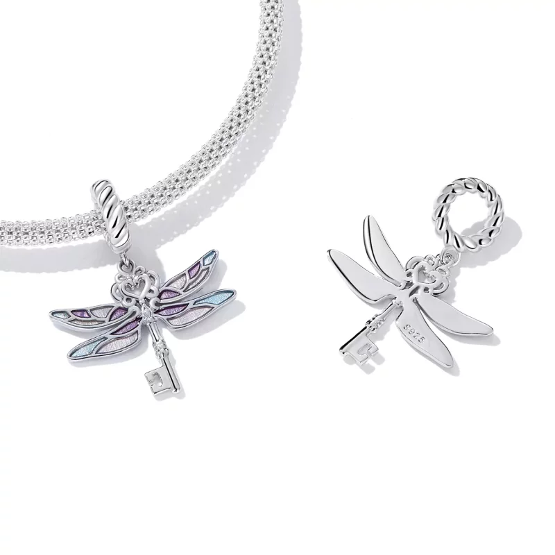 (afbeelding voor) PANDORA Stijl Libelle Sleutel Hanger - BSC603 - Bekijken 4