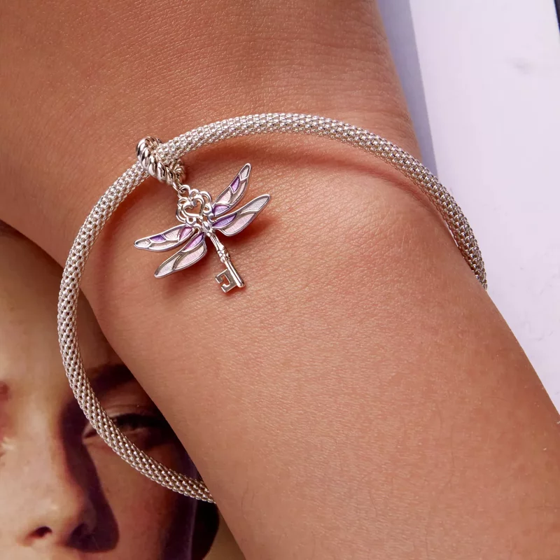 (afbeelding voor) PANDORA Stijl Libelle Sleutel Hanger - BSC603 - Bekijken 6