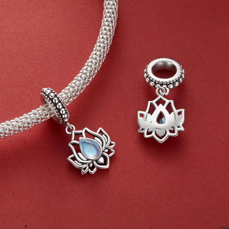 (afbeelding voor) PANDORA Stijl Lotus Hanger - SCC2847 - Bekijken 4