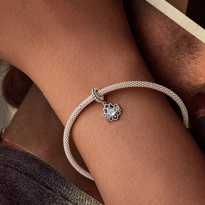 (afbeelding voor) PANDORA Stijl Lotus Hanger - SCC2847 - Bekijken 5