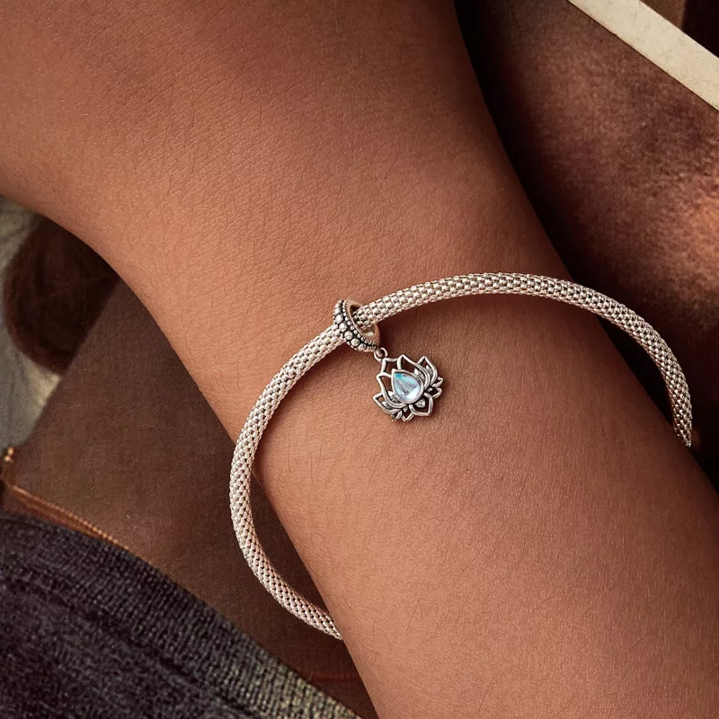 (afbeelding voor) PANDORA Stijl Lotus Hanger - SCC2847 - Bekijken 6