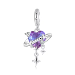 PANDORA Stijl Paars en roze gradiënt sterrenhemel hanger - SCC2825 (afbeelding voor) PANDORA Stijl Paars en roze gradiënt sterrenhemel hanger - SCC2825