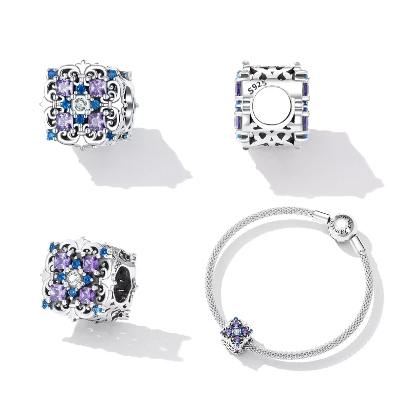 (afbeelding voor) PANDORA Stijl Retro patroon kralen - BSC618 - Bekijken 2