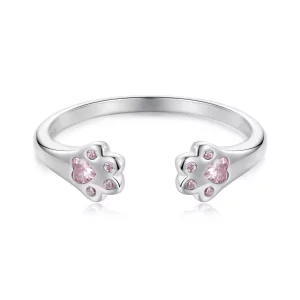 (afbeelding voor) PANDORA Stijl Schattige klauwring - SCR1050-E