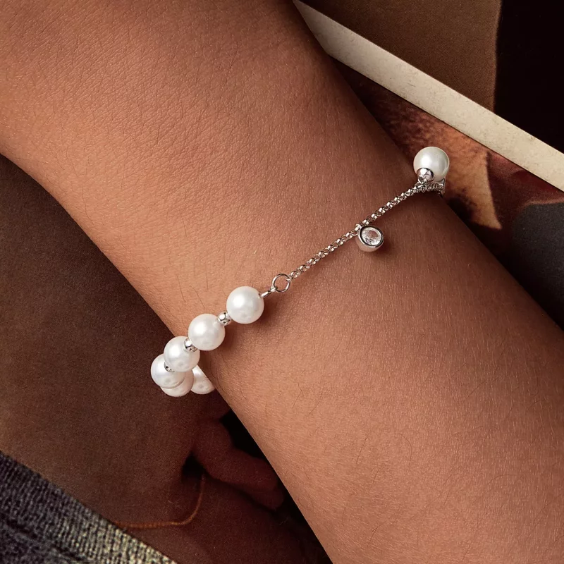 (afbeelding voor) PANDORA Stijl Schelp Kraal Kwast Armband - BSB189 - Bekijken 3
