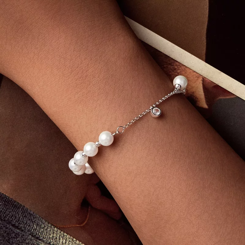 (afbeelding voor) PANDORA Stijl Schelp Kraal Kwast Armband - BSB189 - Bekijken 5