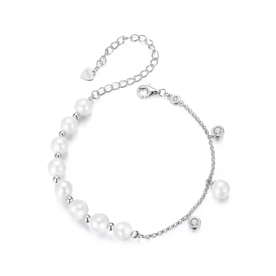 (afbeelding voor) PANDORA Stijl Schelp Kraal Kwast Armband - BSB189