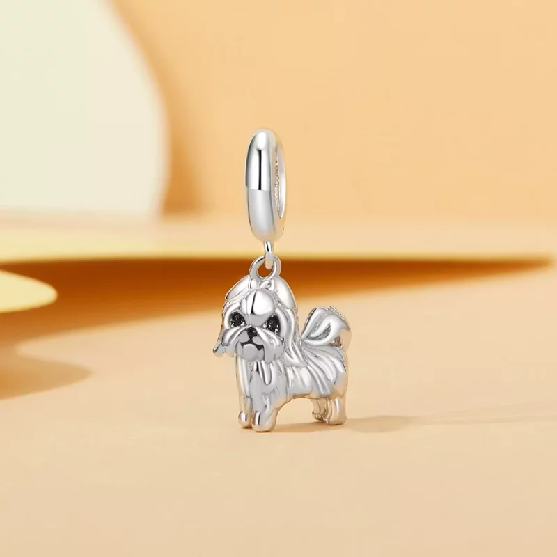 (afbeelding voor) PANDORA Stijl Shih Tzu Hanger - SCC2834 - Bekijken 2