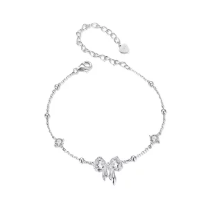(afbeelding voor) PANDORA Stijl Sprankelende Strik Armband - BSB188
