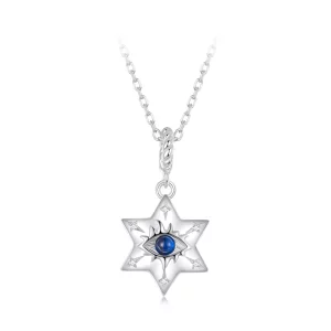 PANDORA-stijl Starburst Demon Eye-ketting - BSN397 (afbeelding voor) PANDORA-stijl Starburst Demon Eye-ketting - BSN397