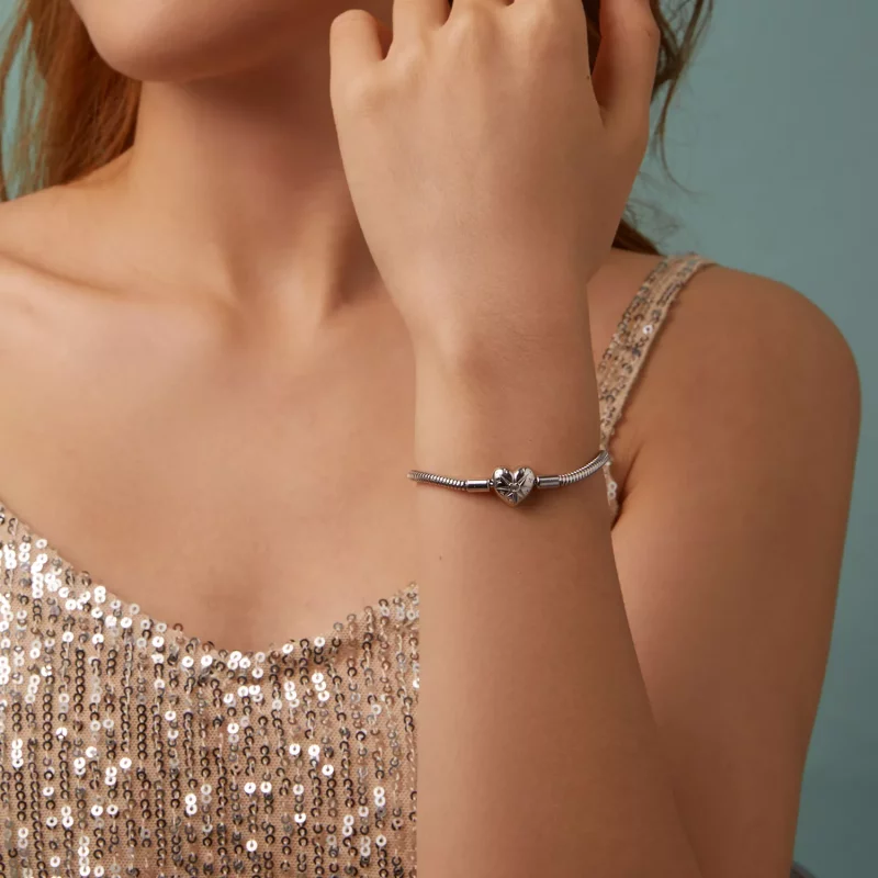 (afbeelding voor) PANDORA Stijl Ster Hart Basis Armband - BSB196 - Bekijken 11