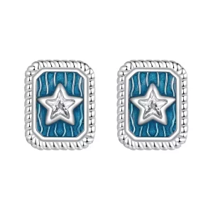 PANDORA Stijl Ster Retro Oorbellen - SCE1796 (afbeelding voor) PANDORA Stijl Ster Retro Oorbellen - SCE1796