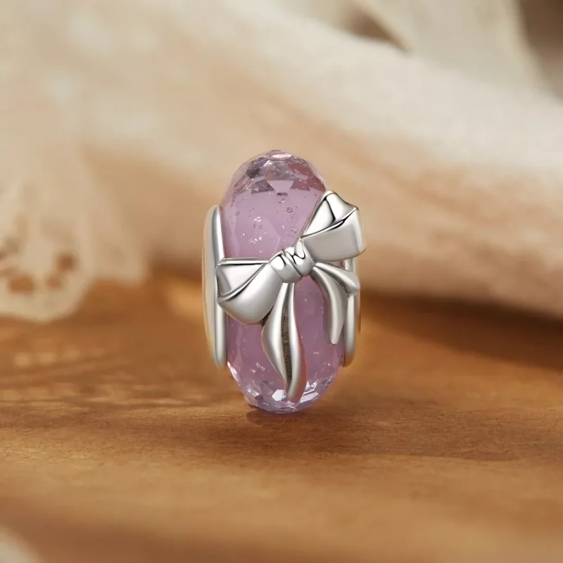 (afbeelding voor) PANDORA Stijl Strik glaskralen - BSC1057 - Bekijken 2