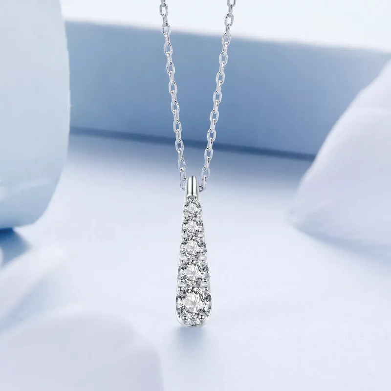 (afbeelding voor) PANDORA Stijl Temperament waterdruppel ketting - BSN399 - Bekijken 3