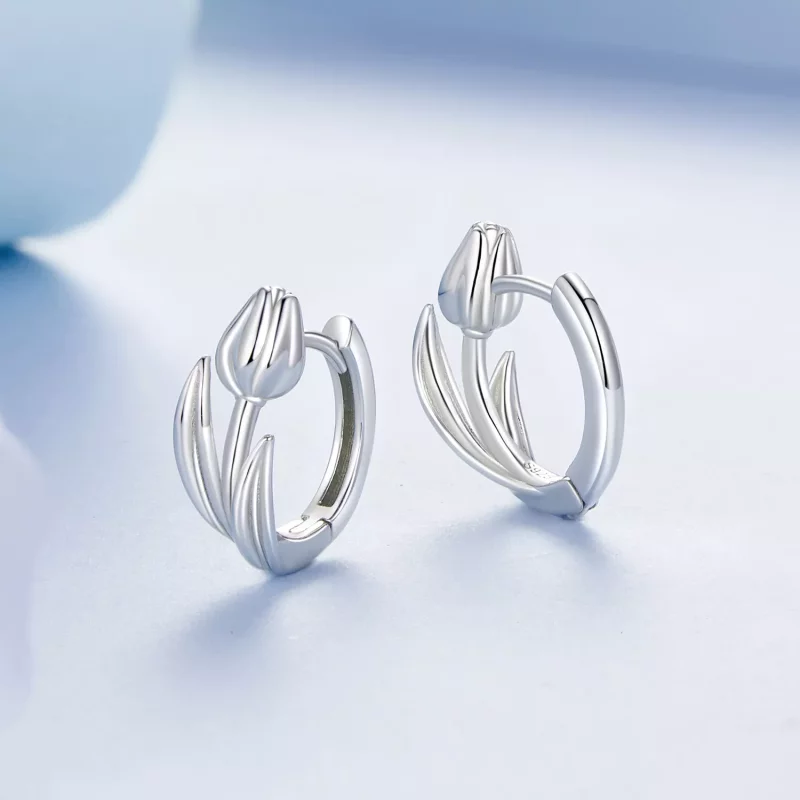 (afbeelding voor) PANDORA Stijl Tulp Oorbellen - BSE1085 - Bekijken 3