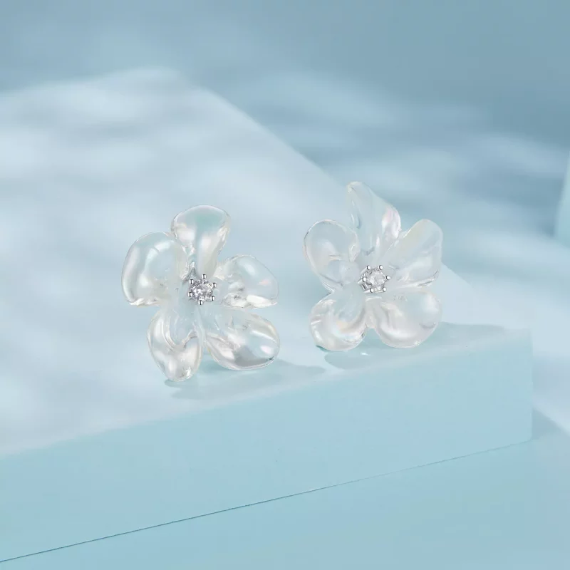 (afbeelding voor) PANDORA Stijl Verse bloemen oorbellen - SCE1804 - Bekijken 2