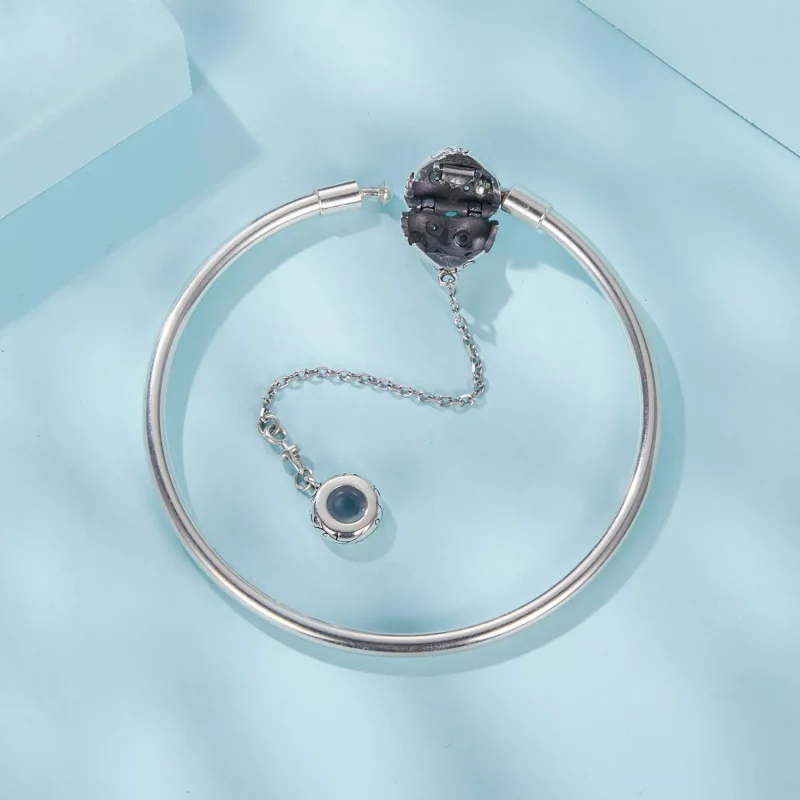 (afbeelding voor) PANDORA Stijl Vintage Hart Armband - SCB287 - Bekijken 4