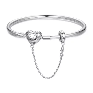 PANDORA Stijl Vintage Hart Armband - SCB287 (afbeelding voor) PANDORA Stijl Vintage Hart Armband - SCB287