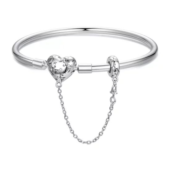 (afbeelding voor) PANDORA Stijl Vintage Hart Armband - SCB287