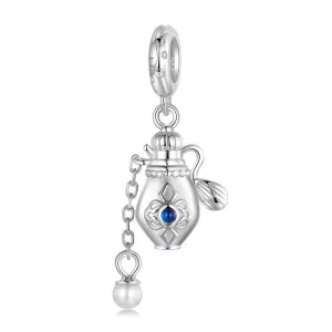 PANDORA Stijl Vintage Parfumfles Hanger - SCC2912 (afbeelding voor) PANDORA Stijl Vintage Parfumfles Hanger - SCC2912