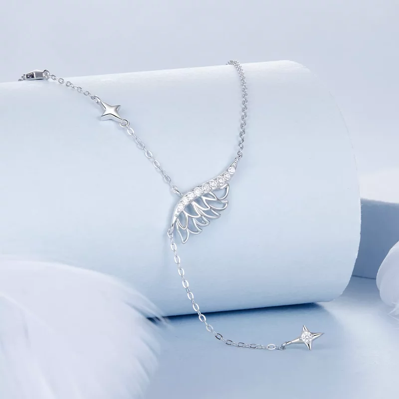 (afbeelding voor) PANDORA Stijl Vleugels Ketting - BSN395 - Bekijken 2