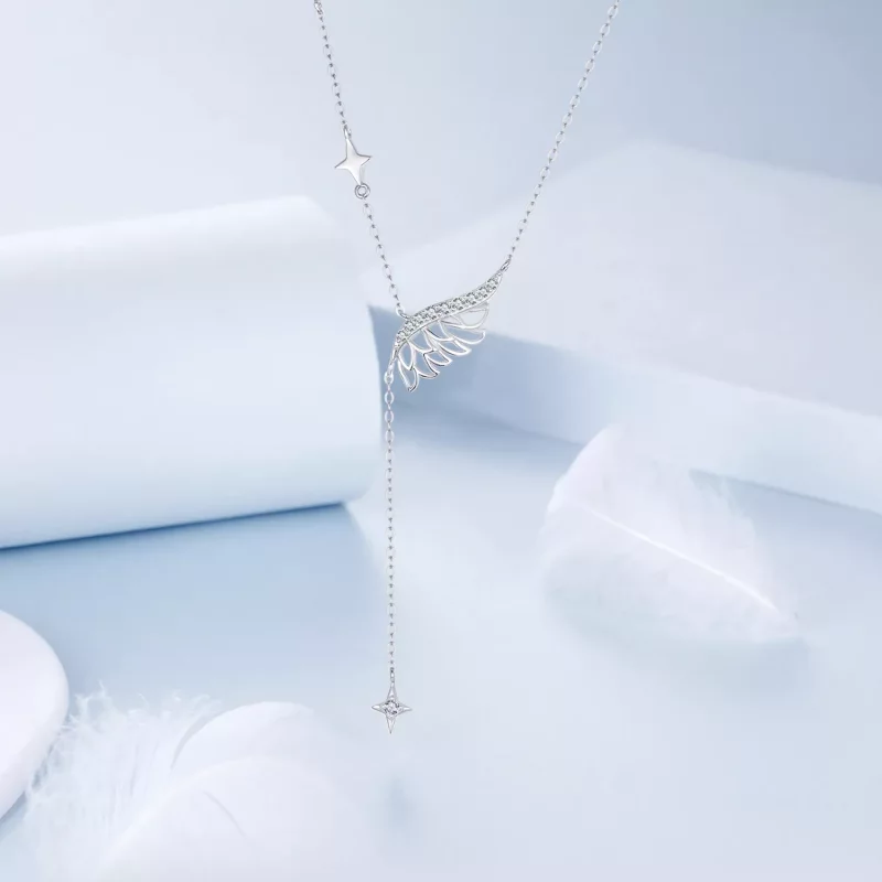 (afbeelding voor) PANDORA Stijl Vleugels Ketting - BSN395 - Bekijken 3