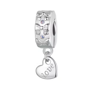 PANDORA-stijl vlinderdas gesp - SCC2903 (afbeelding voor) PANDORA-stijl vlinderdas gesp - SCC2903