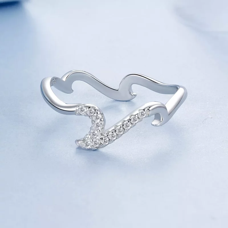 (afbeelding voor) PANDORA Stijl Wave Ring - BSR587 - Bekijken 4