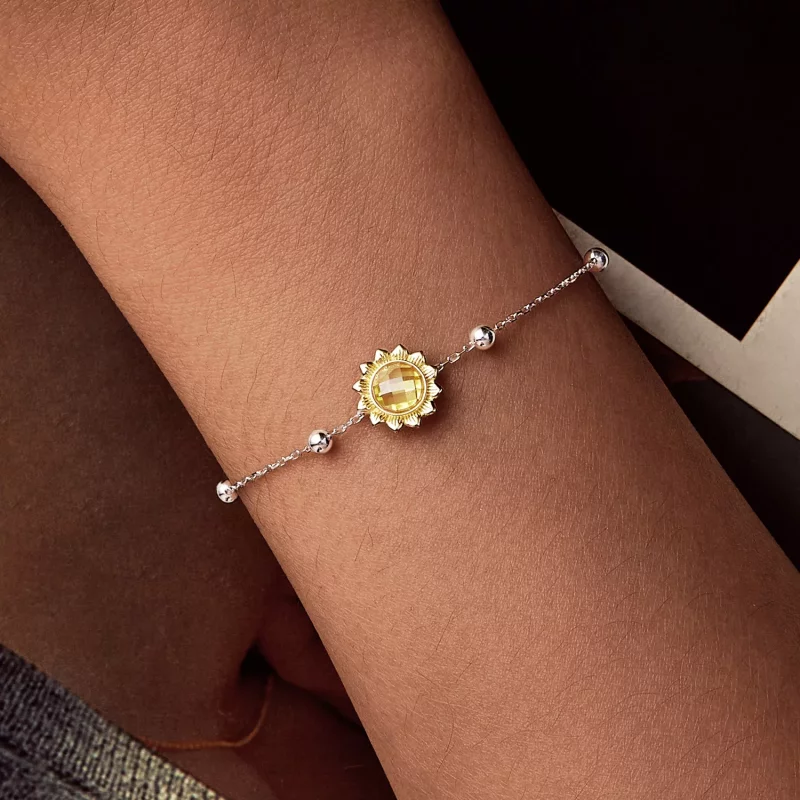 (afbeelding voor) PANDORA Stijl Zonnebloem Armband - SCB282 - Bekijken 3
